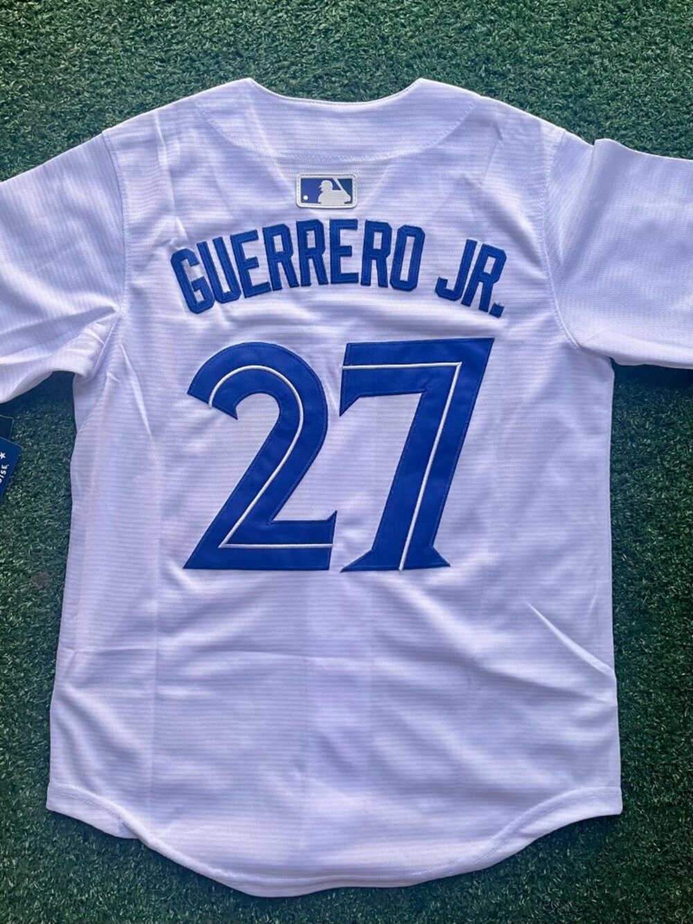 Kids Guerrero Toronto Bluejays Away White Baseball Jersey - Fan Shirt - New